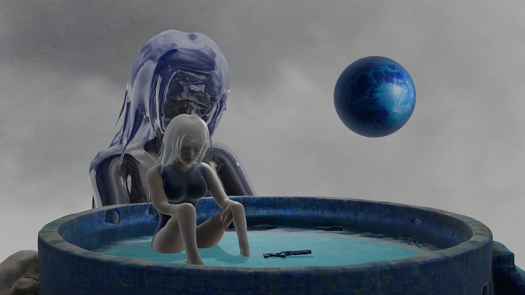 Just exist artwork
